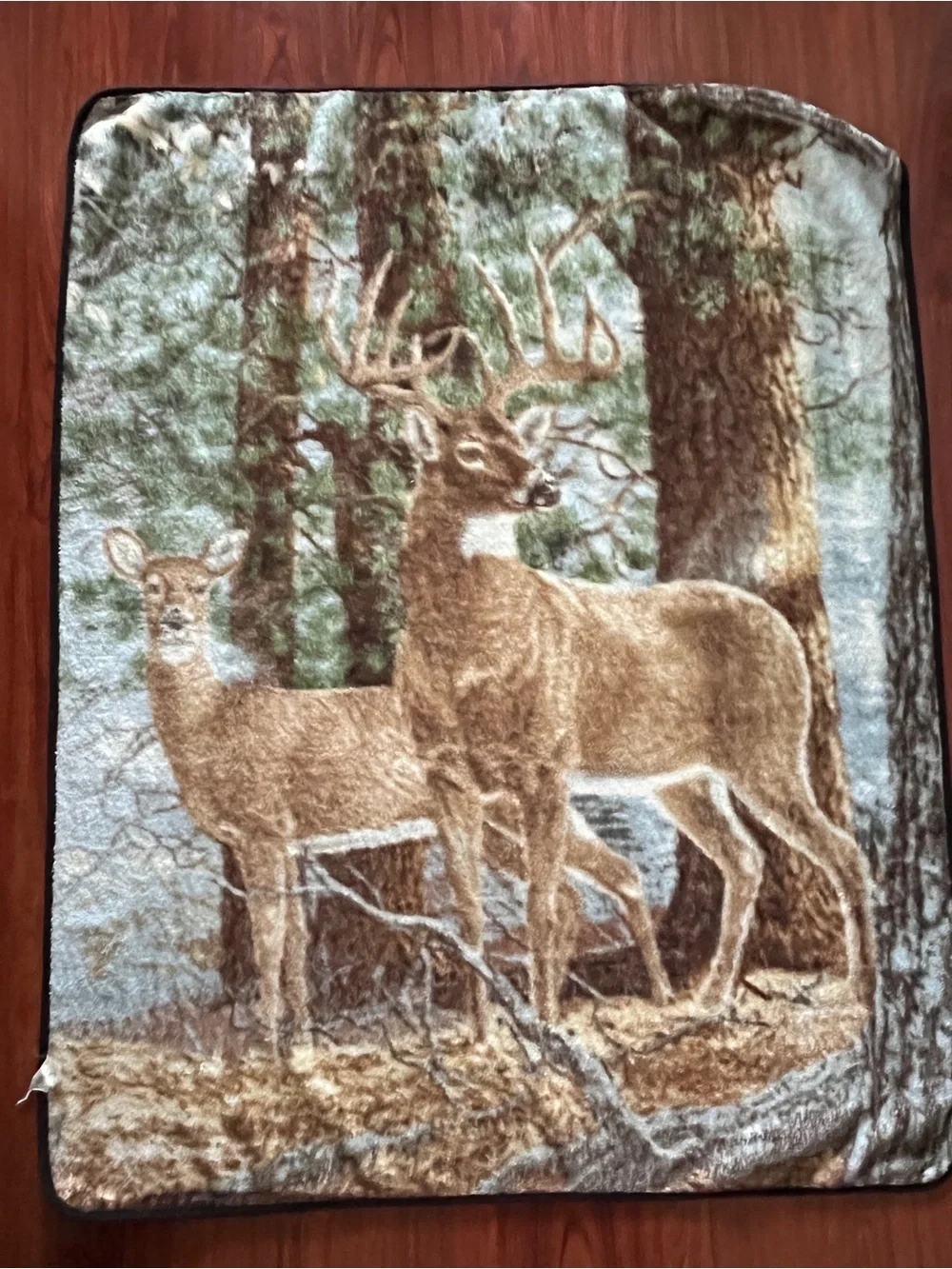 The Northwest Co James Meger COLD SNAP Deer Throw Blanket